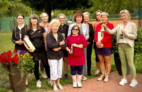 Die TCF-Damen beweisen am Ladies Day Spielfreude und Können